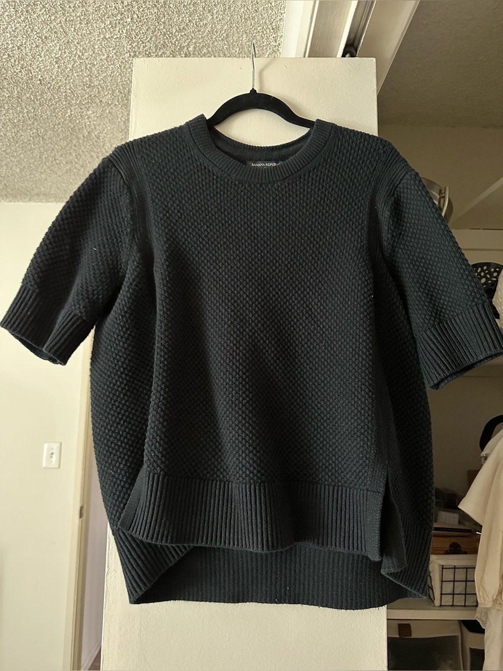 Banana Republic Textured Crewneck